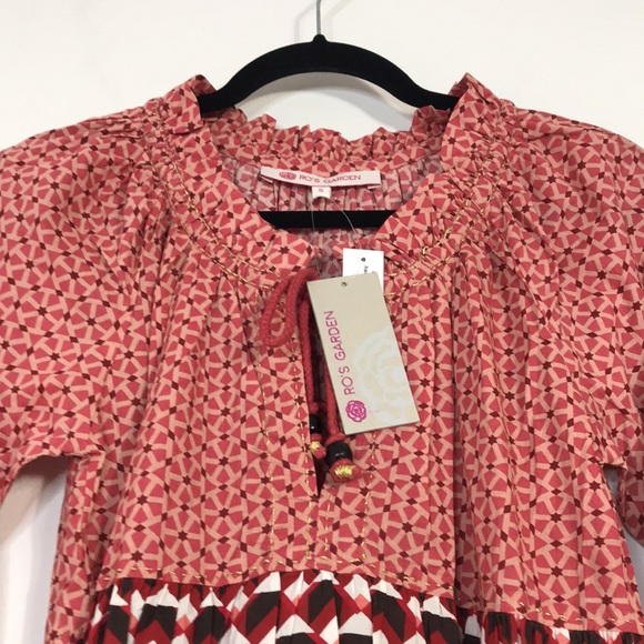 NWT Ro's Garden Sonia Short Dress Phoenix - Picture 7 of 16